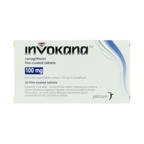 Invokana 100mg - 30 Tablets