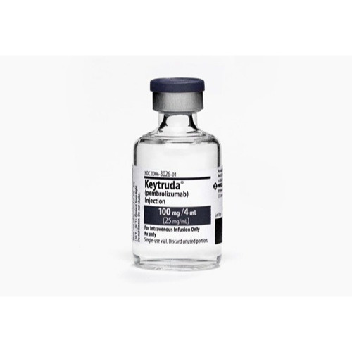 Keytruda 100 Injection 4ml vial close-up