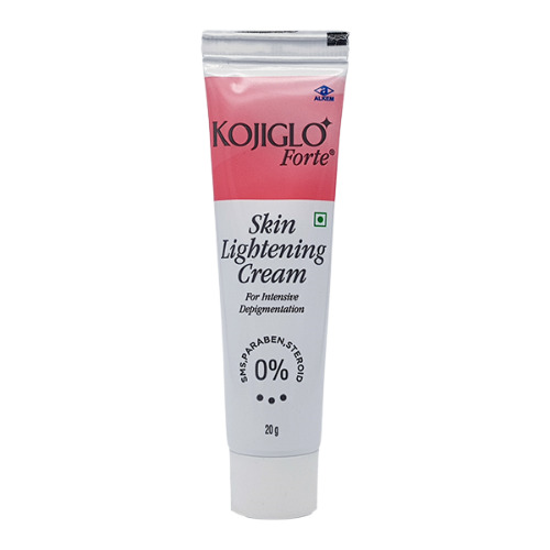 Kojiglo Forte Cream 20gm tube with outer carton