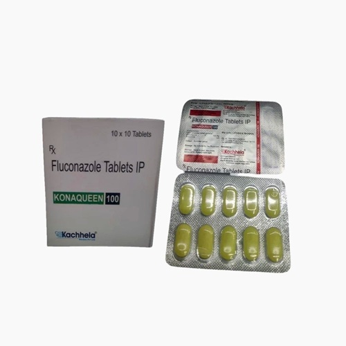 Konaqueen 100 (Hydroxychloroquine) 100mg 100 tablets blister strips with printed foil and branded carton packaging for lupus and rheumatoid arthritis therapy online pharmacy