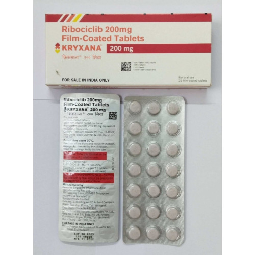Kryxana 200 21 Tablets blister strip close-up