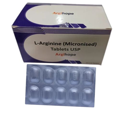 Argihope tablets silver blister strip with branded box