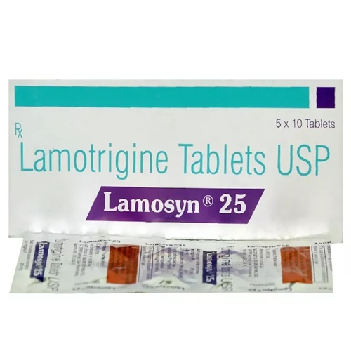 Lamosyn 25 50 Tablets front box packaging