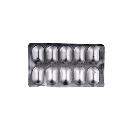 Lipocut 120 capsules silver blister pack close-up