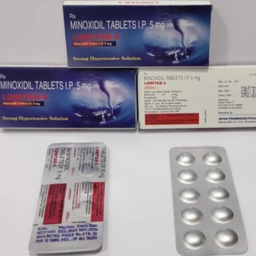 Lonitab 5mg tablets full packaging with leaflet and strip included