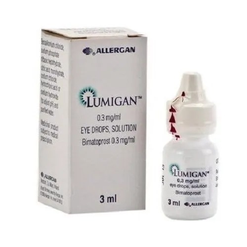 Lumigan Eye Drops 3ml bottle close-up