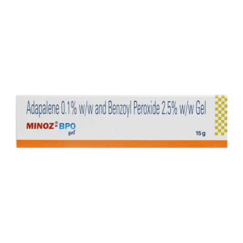 Minoz BPO Gel 15gm tube with outer carton