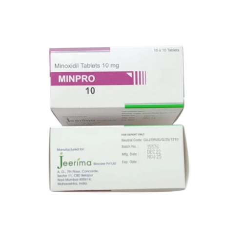Minpro 10 - 100 Tablets