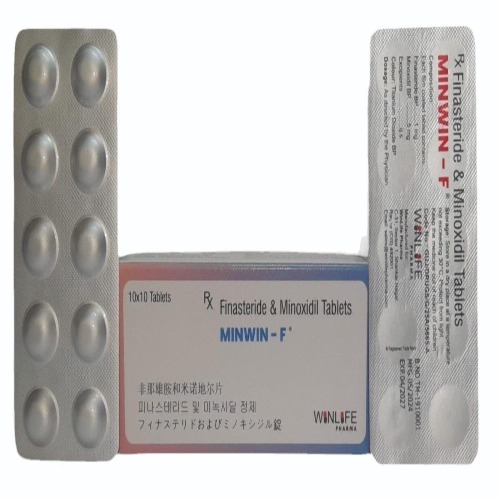 MINWIN-F blister strip with tablets