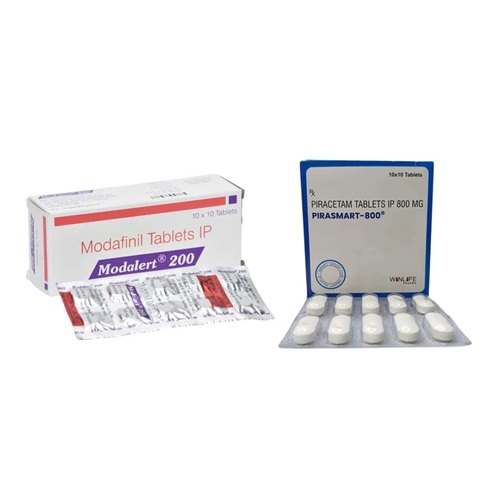 Modalert 200 + Pirasmart 800