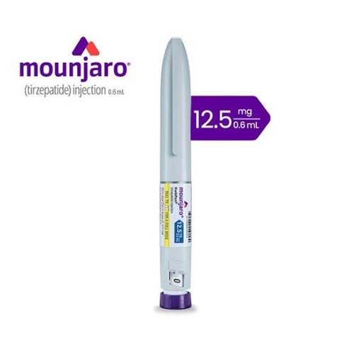Mounjaro 12.5mg KwikPen Prefilled injection pen close-up