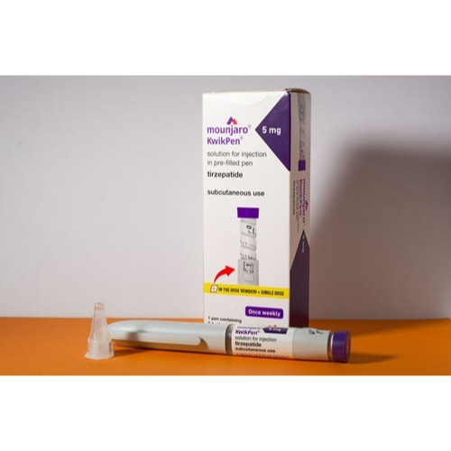 Mounjaro 5mg KwikPen Prefilled pen with outer carton