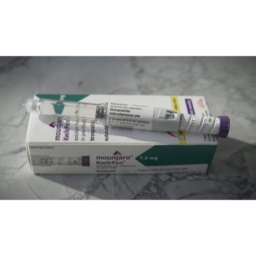 Mounjaro 7.5mg KwikPen Prefilled pen with outer carton