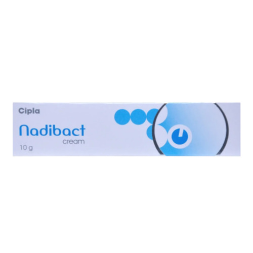 Nadibact Cream 10gm tube with outer carton