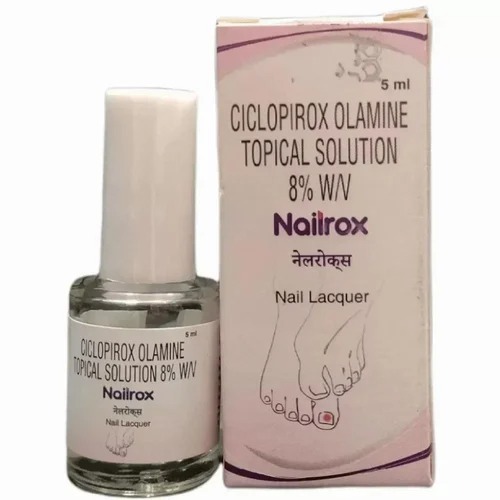 Nailrox Nail Lacquer 5ml bottle close-up