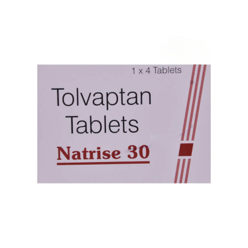 Natrise 30mg tablets 8 count packaging showing front box and tablet strip