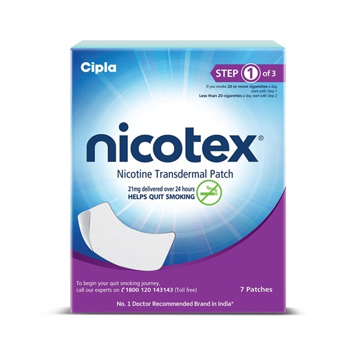 Nicotex 21mg - Step 1 (7 Patches)