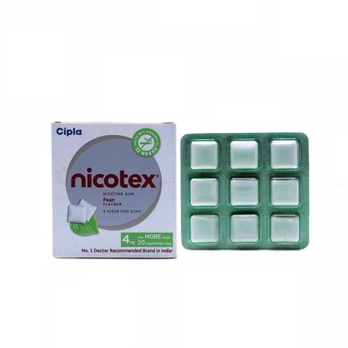Nicotex 4mg - Paan Flavour