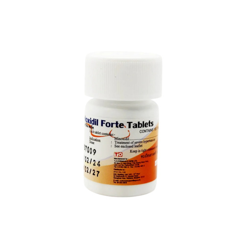 Noxidil Forte 10 100 tablets back side packaging
