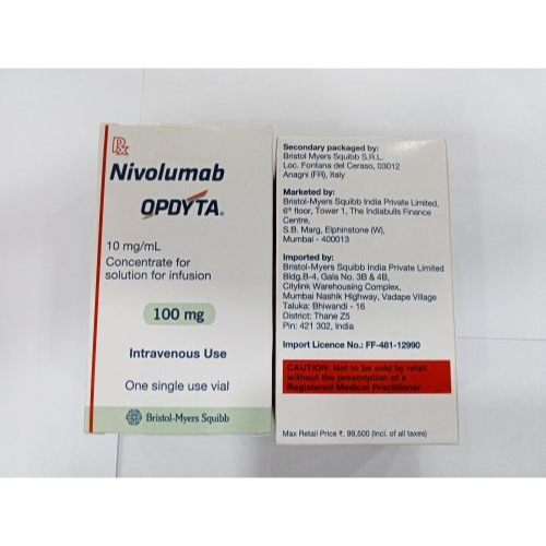 Opdyta 100mg Solution for Injection 10ml vial close-up