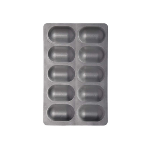 Orlica 120 capsules silver blister pack close-up