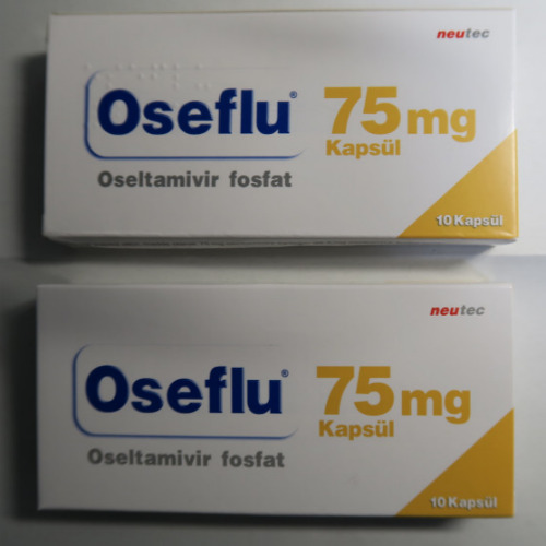 Oseflu 75 blister strip with capsules
