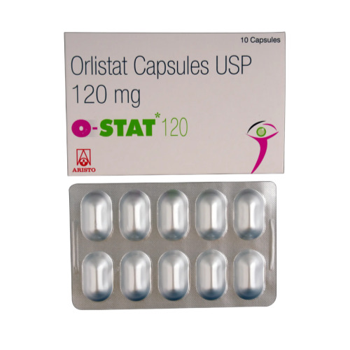 Ostat 120 capsules silver blister pack close-up