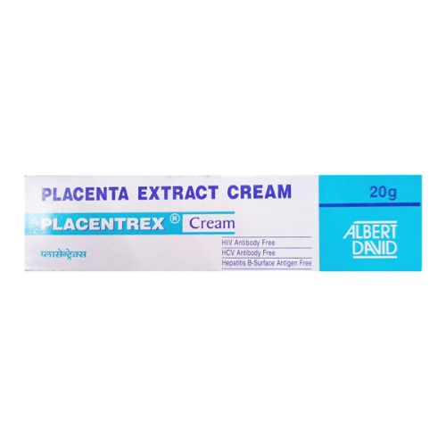 Placentrex Cream 20gm box front-facing