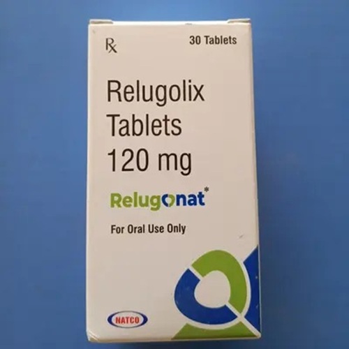Relugonat 120 30 tablets branded box relugolix hormone therapy online pharmacy
