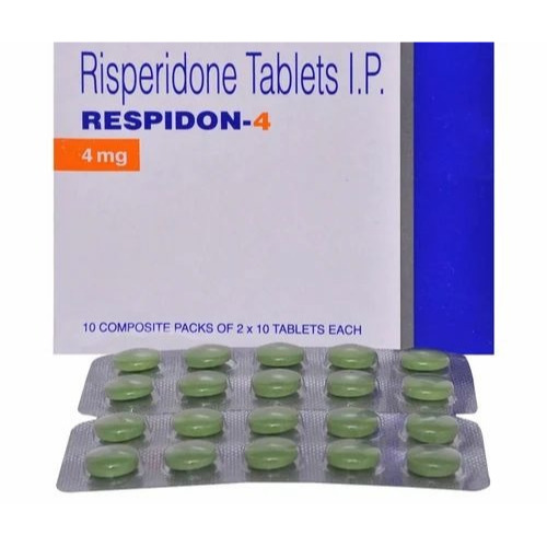 Respidon 4 tablets box with multiple blister strips