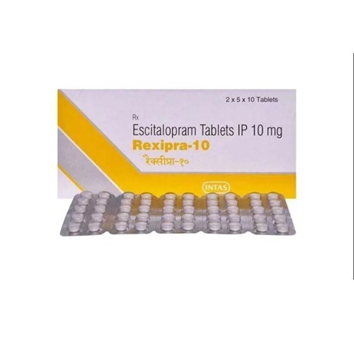 Rexipra 10 100 Tablets front box packaging