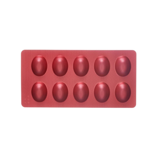 Rybelsus 7mg (Semaglutide) red blister pack showing oval tablets arranged in two rows