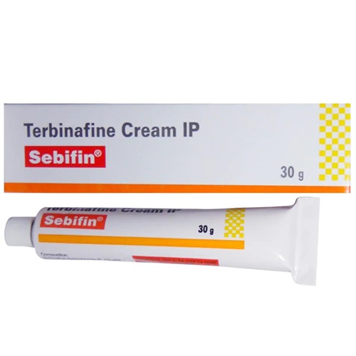 Sebifin Cream 30g tube with outer carton