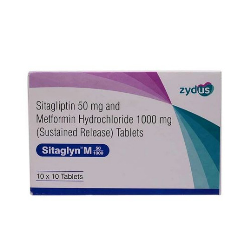 Sitaglyn M 50/1000 - 100 Tablets