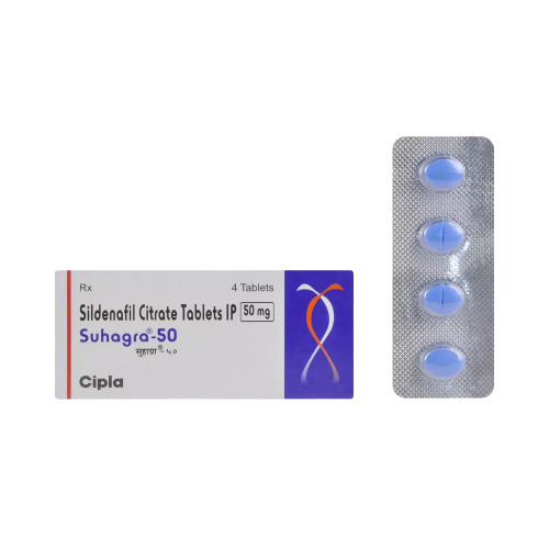 Suhagra 50mg - 4 Tablets