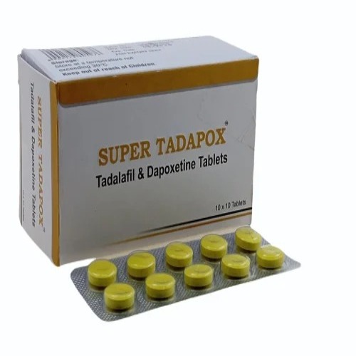 Super Tadapox 100mg - 100 Tablets