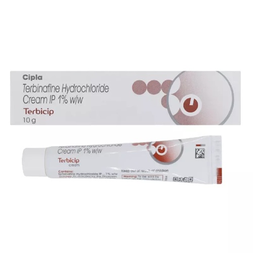 Terbicip Cream 10g tube close-up