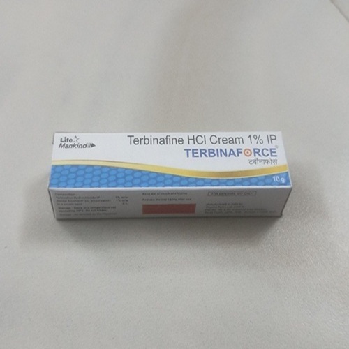 Terbinaforce Cream 1% 10g tube with outer carton