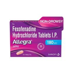 Allegra 180 - 10 Tablets