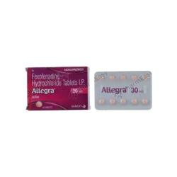 Allegra 30 - 10 Tablets