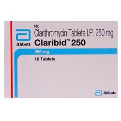 Claribid 250 - 10 Tablets