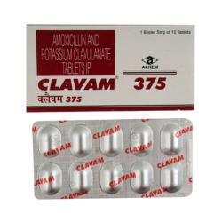 Clavam 375 - 10 Tablets