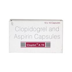 Clopilet-A 75 - 100 Capsules