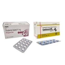 Finpecia 1mg + Cenforce 25