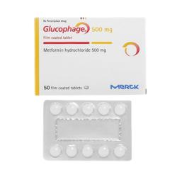 Glucophage 500mg - 100 Tablets