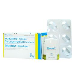 Glycoair Breezhaler 110/50 mcg - 30 Capsules (with inhaler)