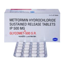 Glycomet SR 500mg - 200 Tablets