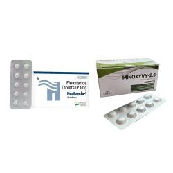 Healpecia 1mg + Minoxyvy 2.5
