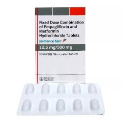Jardiancemet 12.5/500mg - 60 Tablets