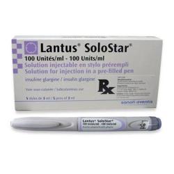 Lantus Solostar 100IU/ml, Solution for Injection - 5x3ml